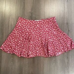 Urban Outfitters Kimchi Blue floral mini skirt